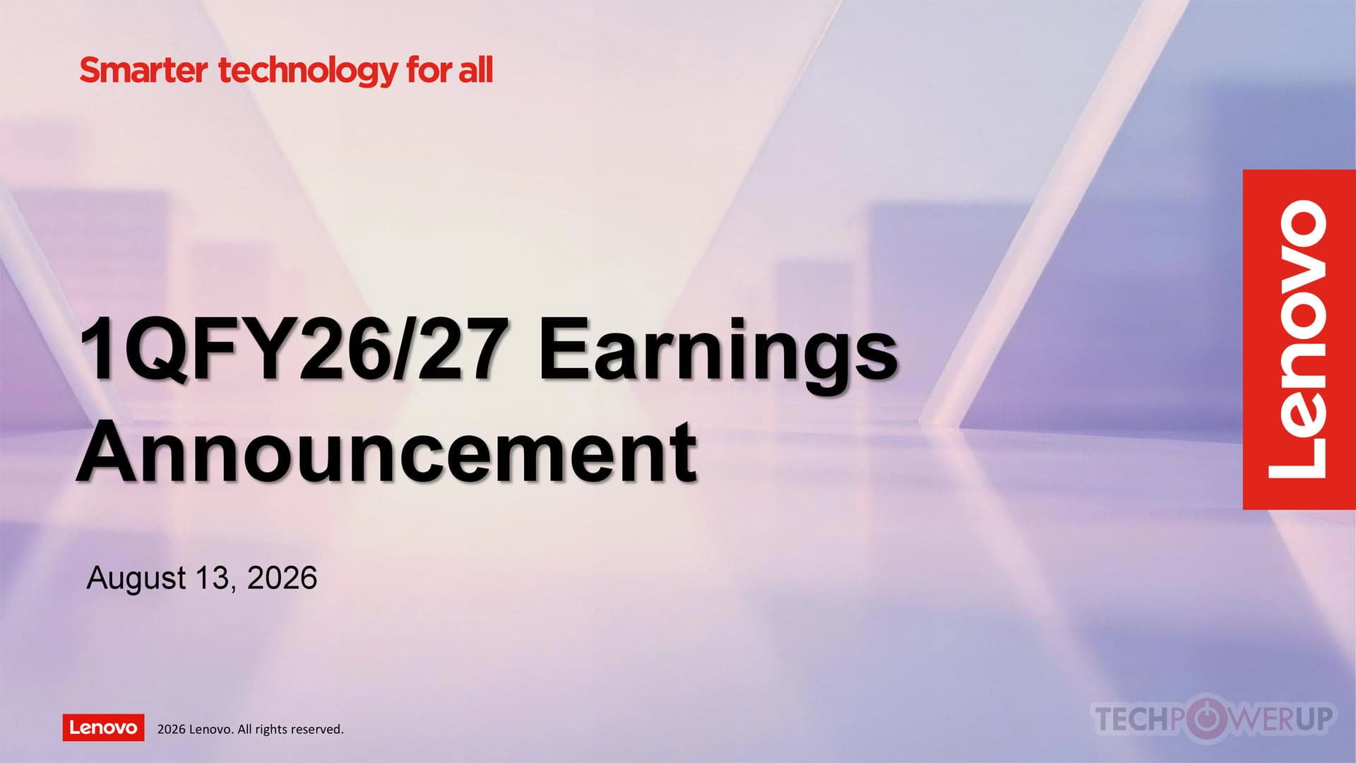 (PR) Lenovo Reports Record $26.9B Revenue for Q1 2026/27