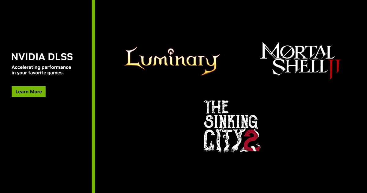 (PR) NVIDIA DLSS Comes to Mortal Shell II and The Sinking City 2 This Week