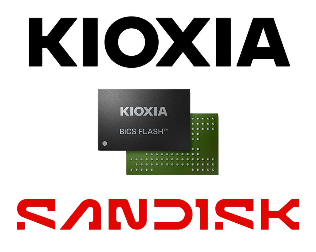 (PR) Kioxia and Sandisk Unveil 10th-Gen 332-Layer QLC NAND with 4.8 Gb/s Interface Speeds