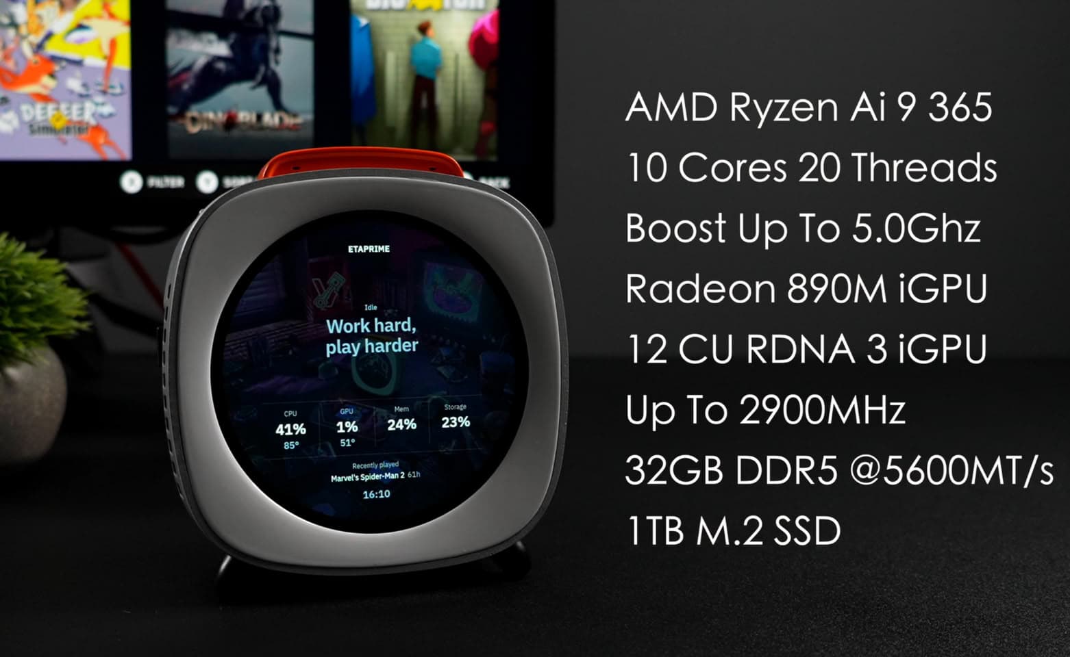 Ryzen AI 9-Powered Piston V Mystery Mini PC Dual-Boots Bazzite and Windows