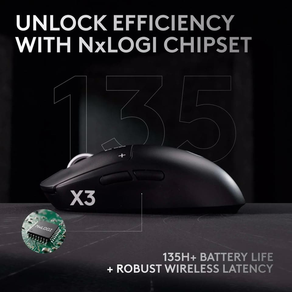 Logitech G Pro X3 Superstrike Mouse Leak Pins Down New Internals and Replaceable Battery
