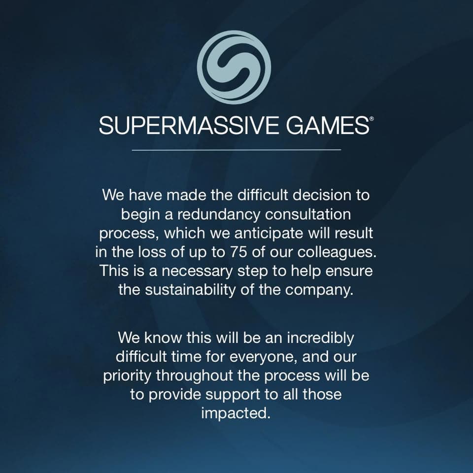 Supermassive Games Lays Off Up To 75 Workers To Ensure Sustainability