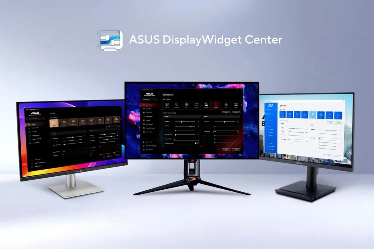 (PR) ASUS DisplayWidget Center Update Introduces AI Agent-Ready Controls