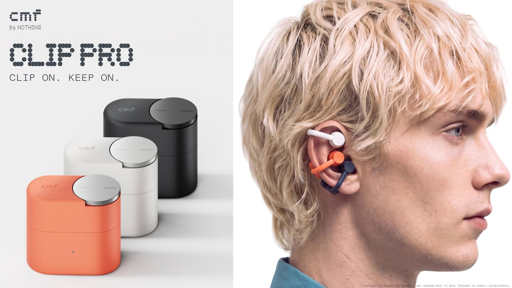 (PR) Nothing Announces the CMF Clip Pro Open-ear Earbuds