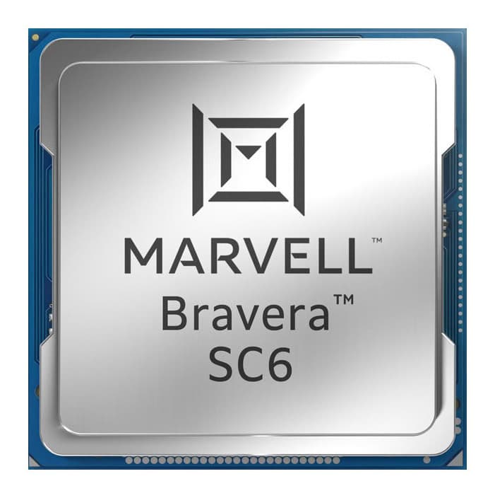 (PR) Marvell Introduces Bravera SC6 SSD Controller for PCIe Gen 6 NVMe SSDs