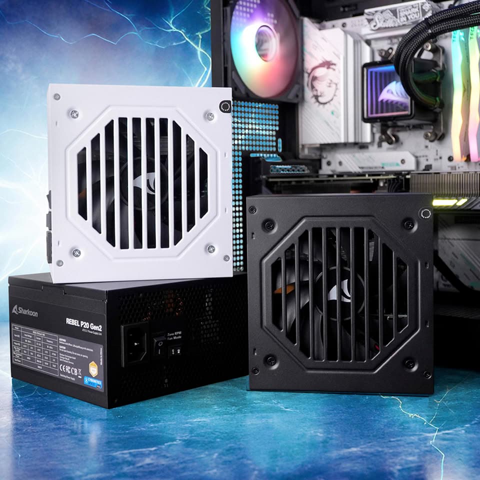 (PR) Sharkoon Launches the Rebel P20 Gen 2 ATX 3.1 Power Supply