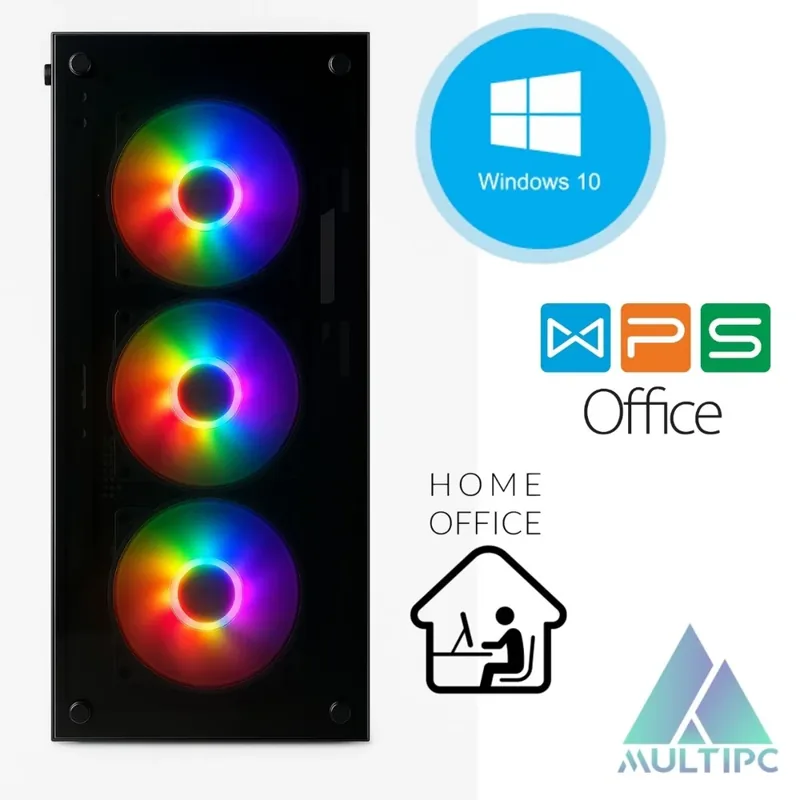 Computador Gamer Multipc i5 Gt730 8GB SSD 256gb Sata Win 10