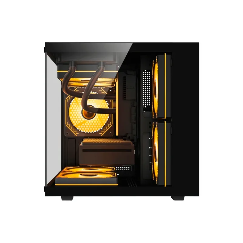 PC Gamer Intel i5-11400f, 16gb 3200mhz, (rx 580 8GB), H510, SSD 480GB, 500w 80 Plus, 3 Fans RGB, - Nli97068