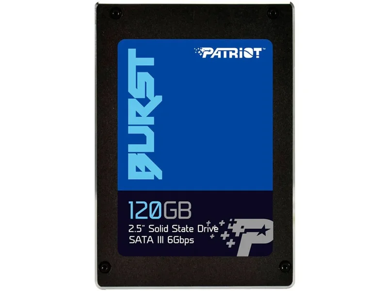 HD SSD Patriot Burst 120GB Sata III Leitura 560MBs e Gravação 540MBs PBU120GS25SSDR