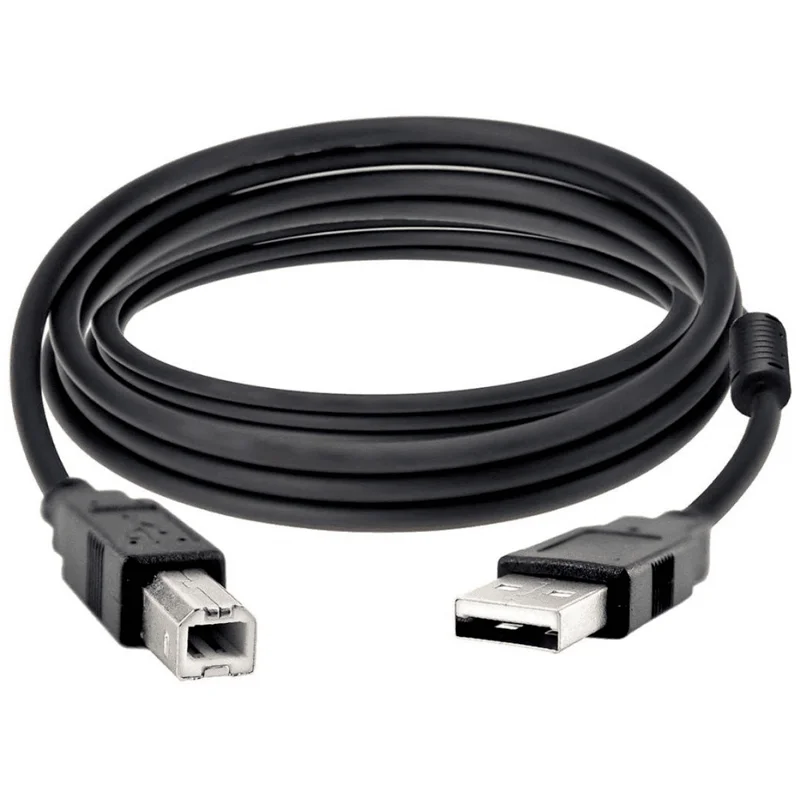 Cabo USB de Impressora 2.0 Exbom 3 metros