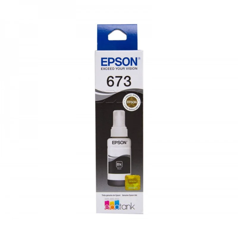 Tinta Epson 673 Preto Original