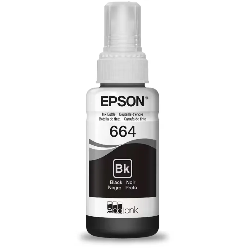 Tinta Epson 664 Preto Original