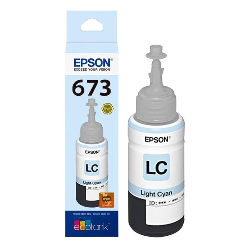 Tinta Epson 673 Azul Light Original