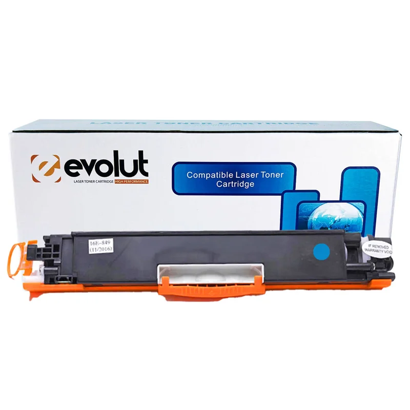 Toner Compatível Hp Ce311A/Cf351A Azul 1K Evolut