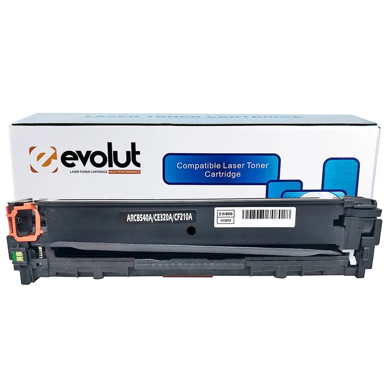 Toner Compatível Hp CB540A/CE320A/CF210A Preto 2.4K Evolut