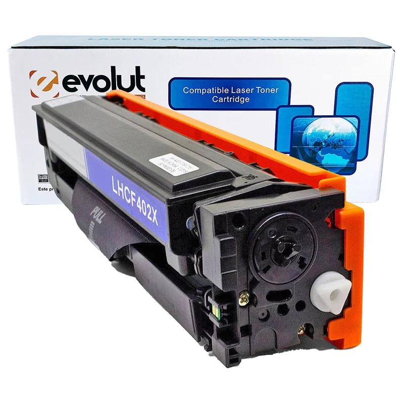 Toner Compatível Hp Cf402X Amarelo 2.3K Evolut