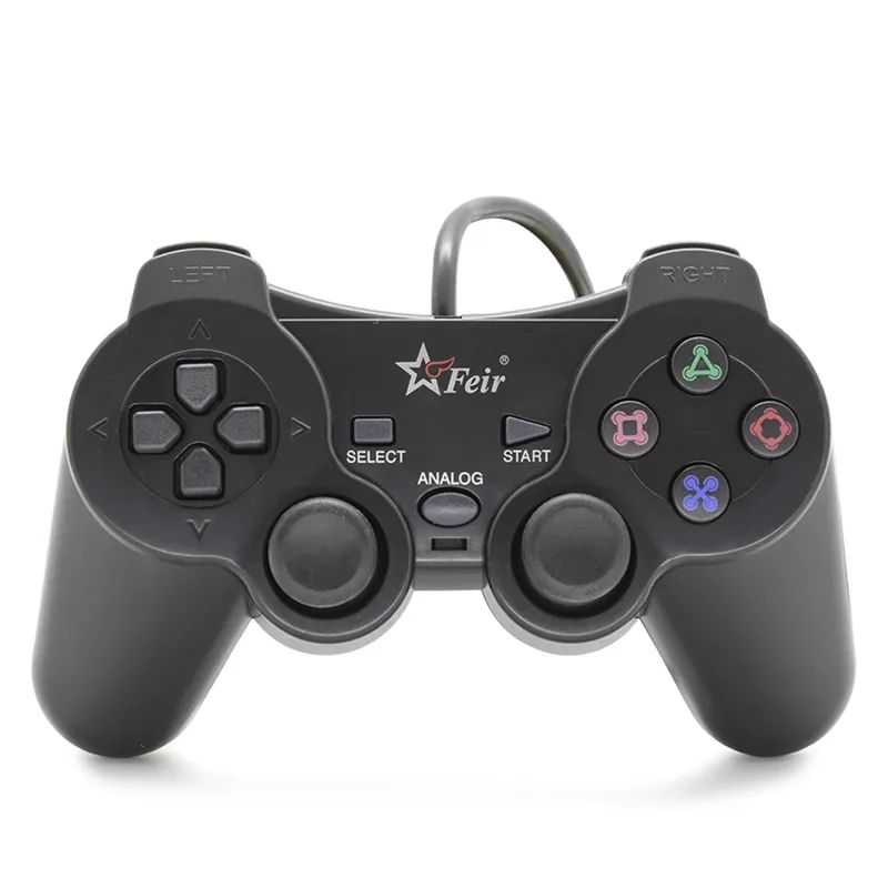Controle PS2 Feir FR 201 com fio