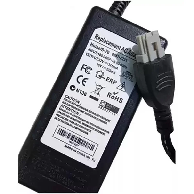 Fonte Hp 32V Pino Cinza Impressora