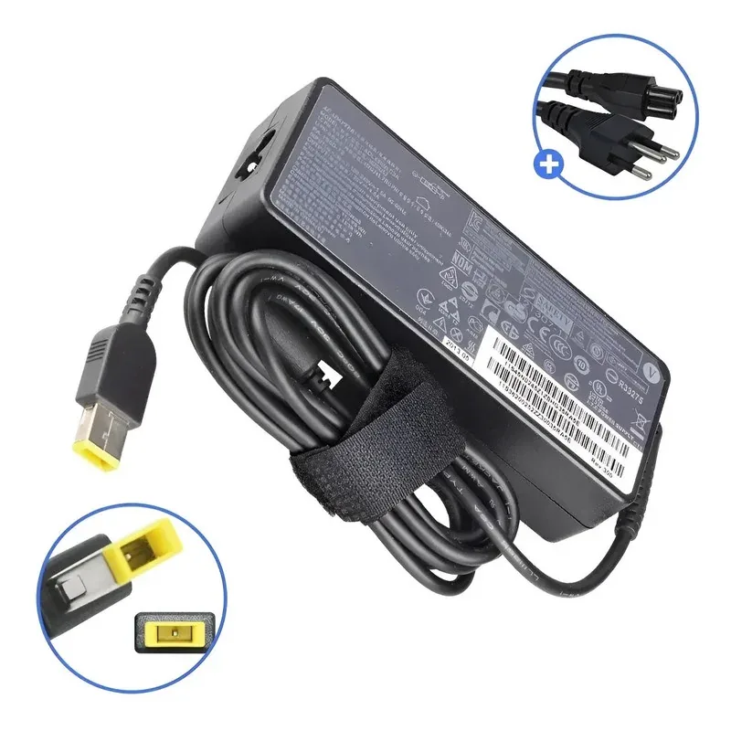 Fonte Notebook Lenovo 20V 3.25A 65W Usb