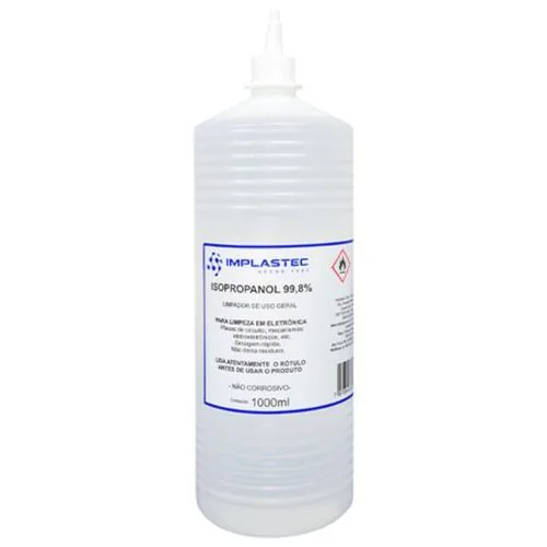 Álcool Isopropílico 1 Litro Implastec