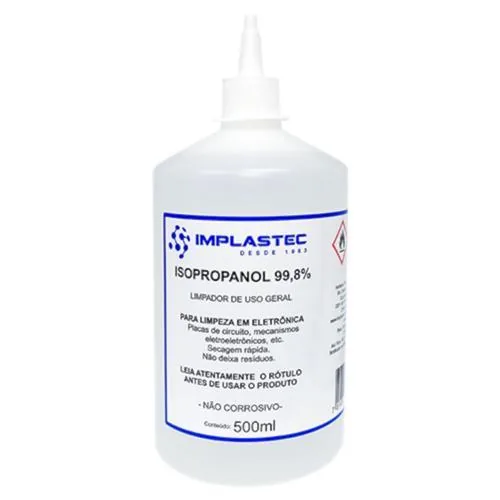 Álcool Isopropílico 500ml Implastec