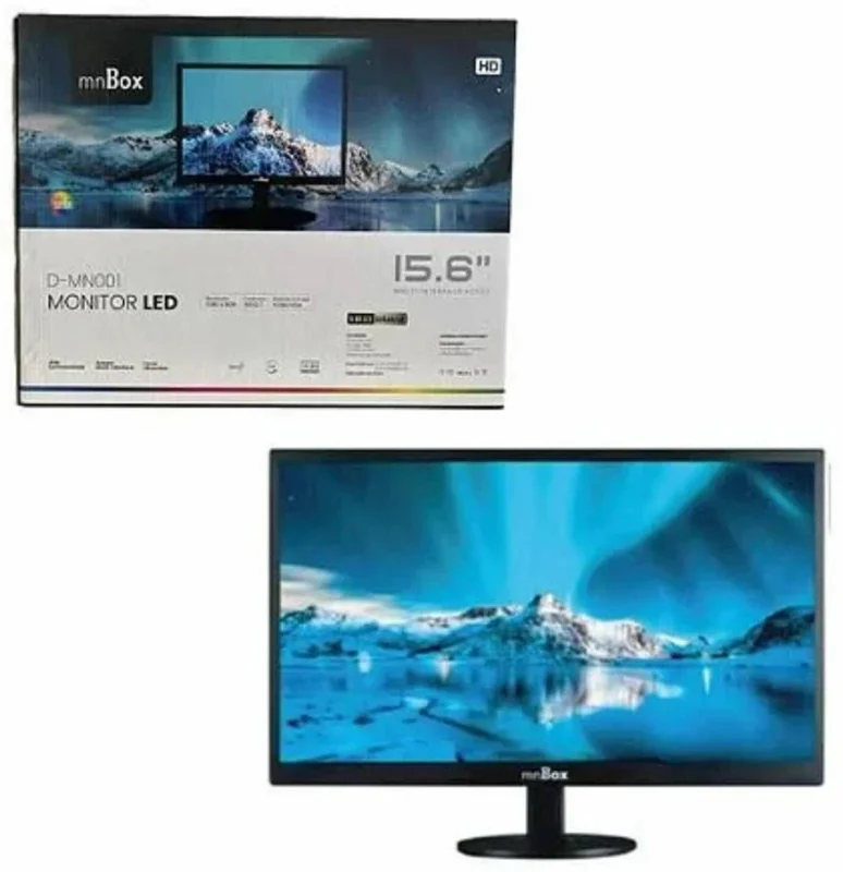 Monitor Mn Box Led 15.6" D-MN001 Hdmi/Vga