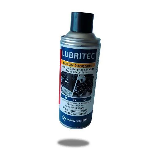 Desengripante Aerosol Lubritec Implastec 300ML