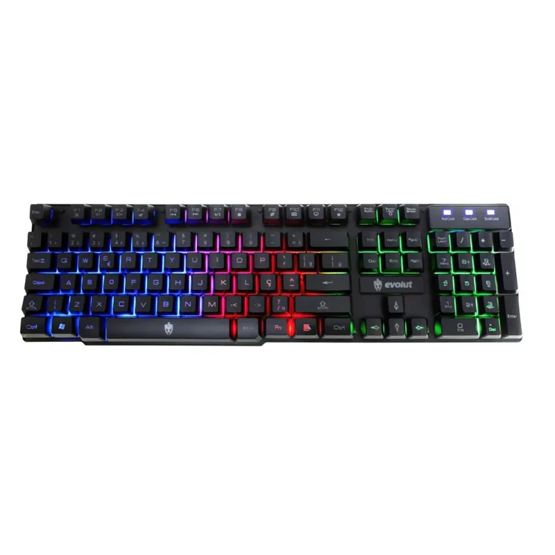 Teclado Gamer Evolut EG 206RB Hawke USB