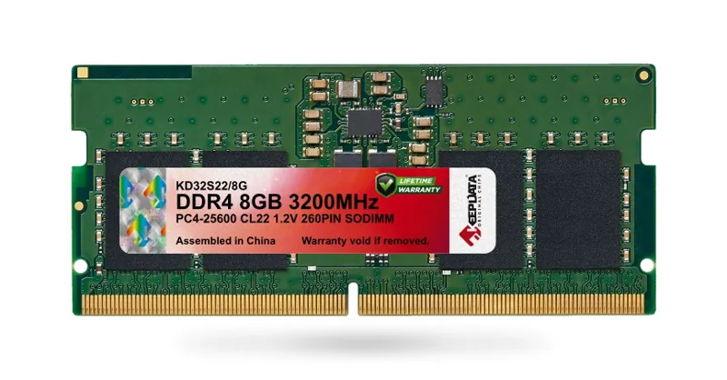 Memória Notebook DDR4 8GB/3200 Keepdata