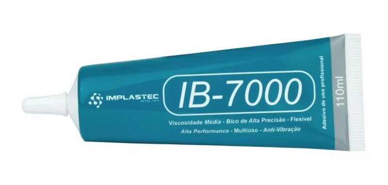Cola Para Celular lB 7000 Transparente Implastec 110ml