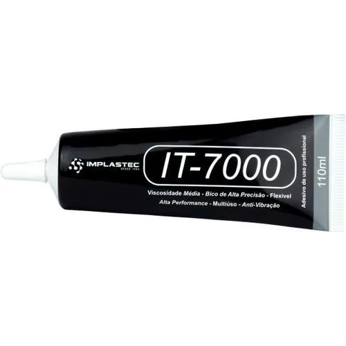 Cola Para Celular IT 7000 Preta Implastec 110ml