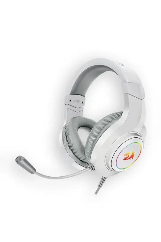 Headset Gamer Redragon Hylas H260W RGB Branco