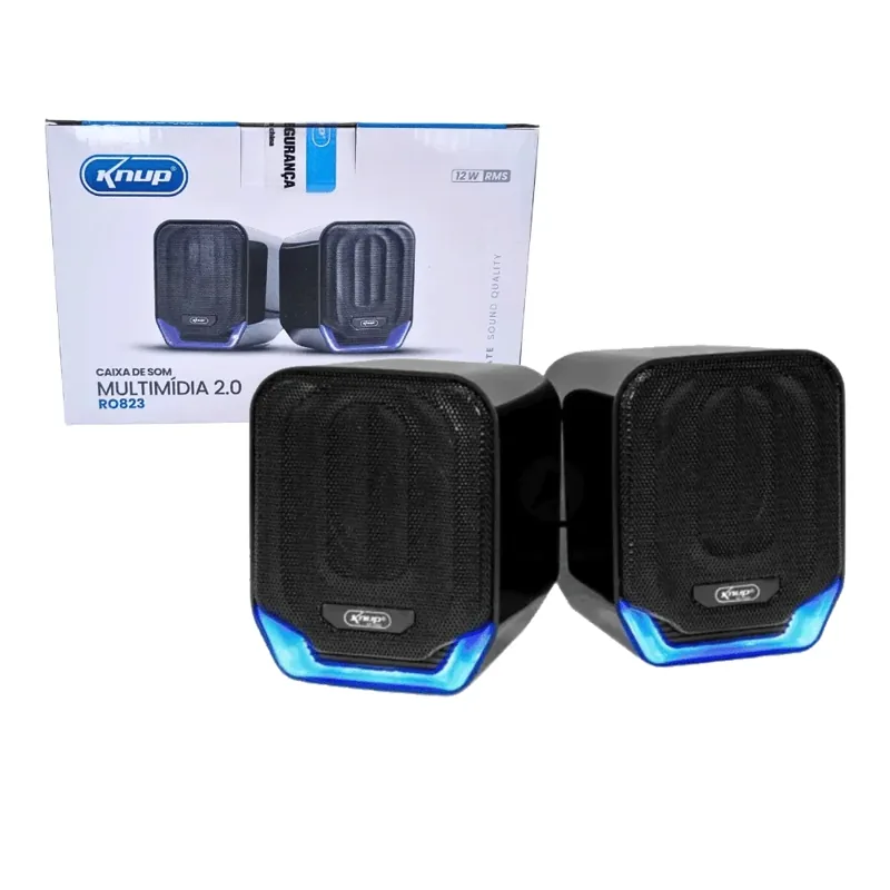 Caixa De Som P2 2.0 Knup RO823