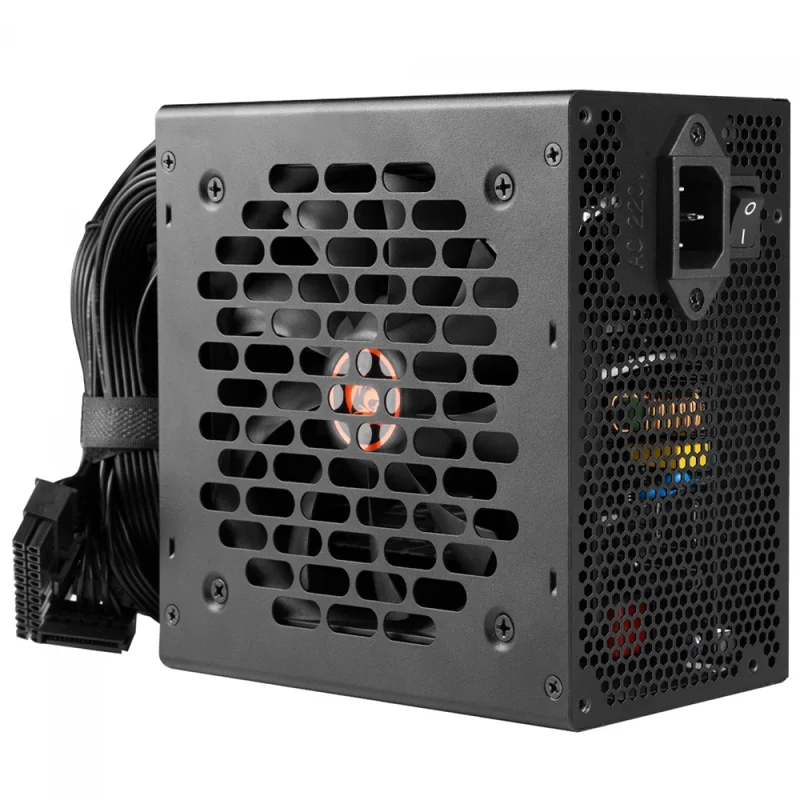 Fonte Gamer Redragon Rgps 500w 80 Plus White Atx Pfc Ativo Full Range Gc-ps021