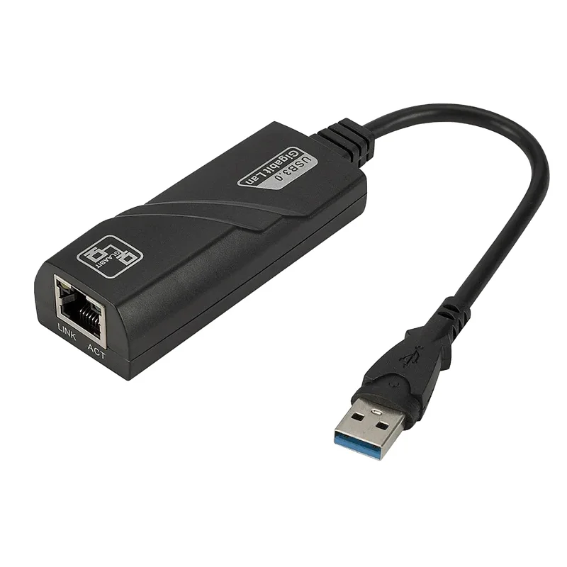 Adaptador de Rede Aitek USB 3.0 Para RJ45 P1000 Gigabit