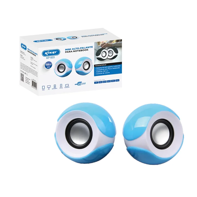 Caixa De Som PC Knup KP-603
