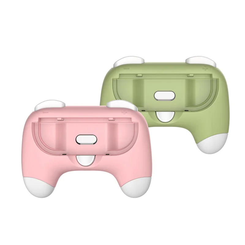 Controller Grip For NS Joy PAD TNS-3163 Pink-Green