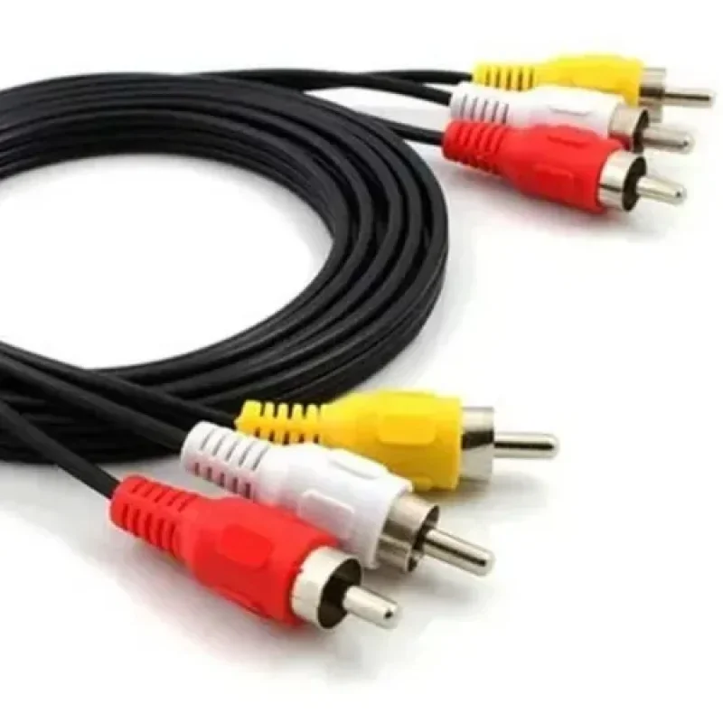 Cabo Audio e Video 3 Rca para 3 Rca 1.5M It Blue LE 1013