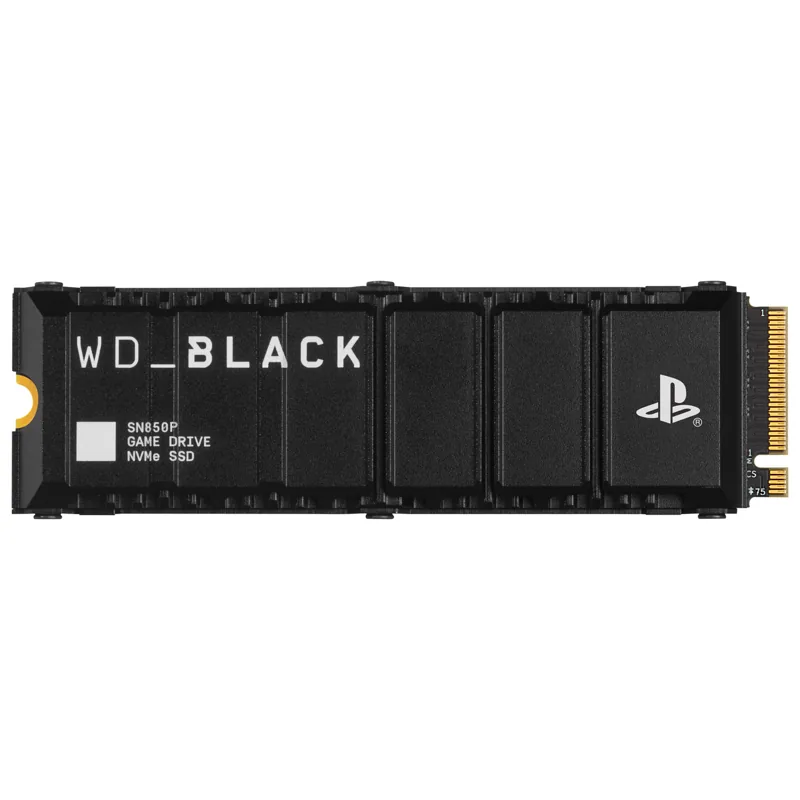 SSD WD BLACK 1TB SN850P NVMe, Leitura: 7300MB/s PS5